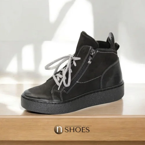 Жіночі чорні черевики Contes Польща 544 5111 Жіночі чорні черевики Contes Польща 544 5111