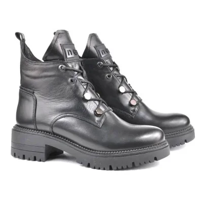 Women's black boots Nessi Poland 20748-czarni1 5113