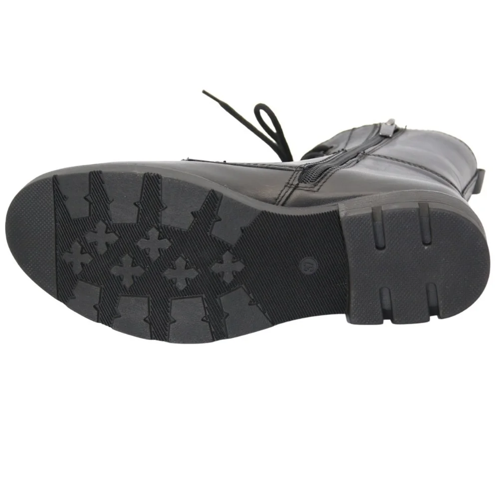 Женские черные ботинки Lesta (Польша) арт 191-6477-7-1048 модель 5118