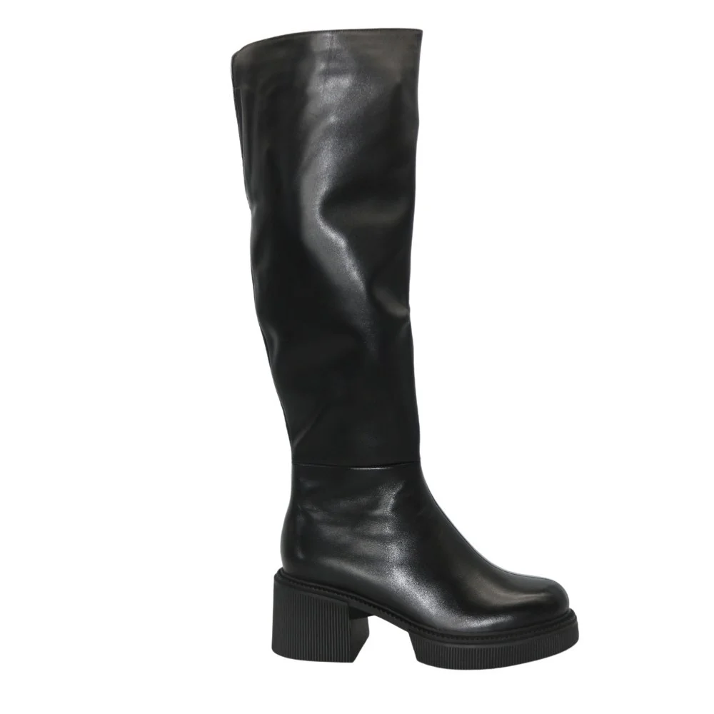 Women's black winter boots Fabio Monelli model 5126