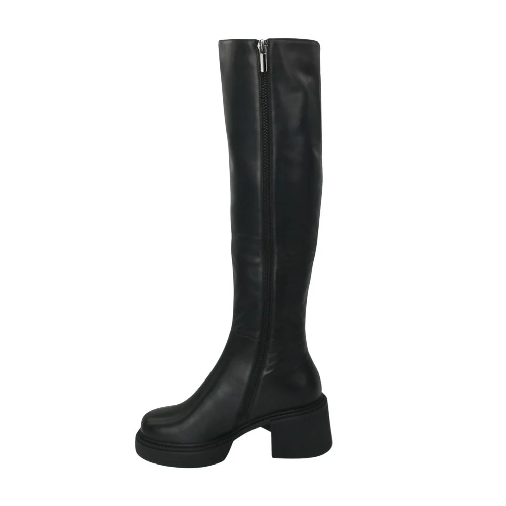 Women's black winter boots Fabio Monelli model 5126