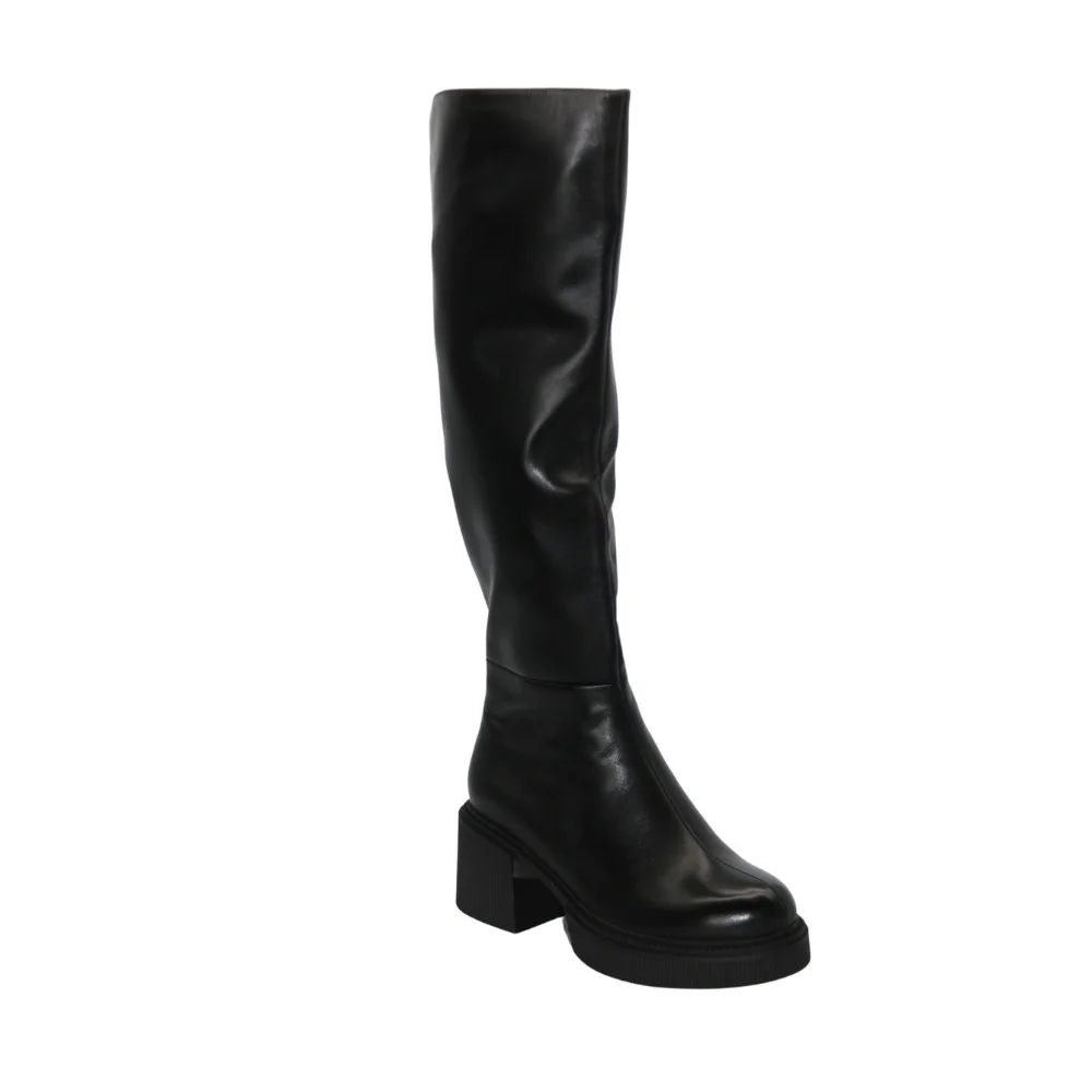 Women's black winter boots Fabio Monelli model 5126