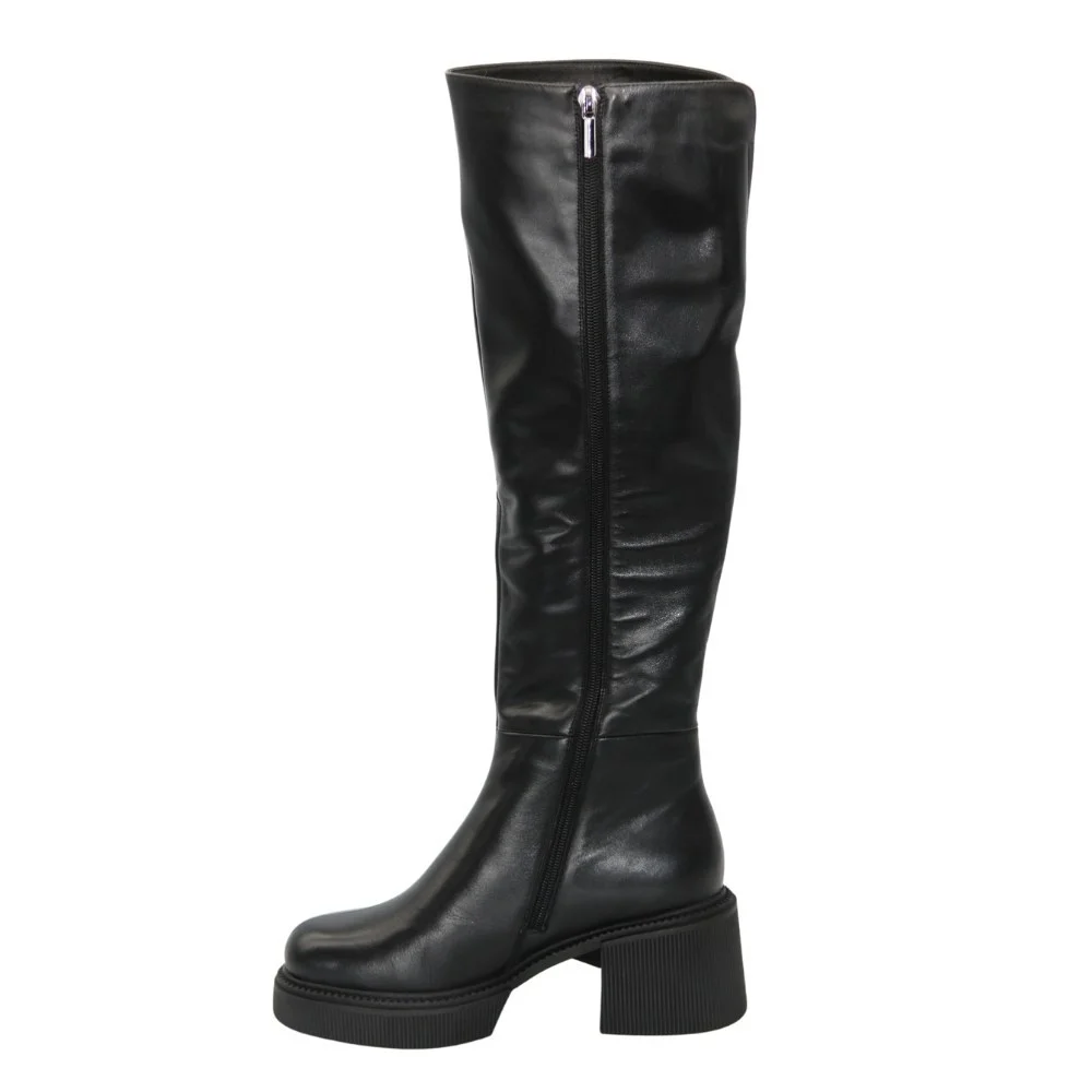 Women's black winter boots Fabio Monelli model 5126