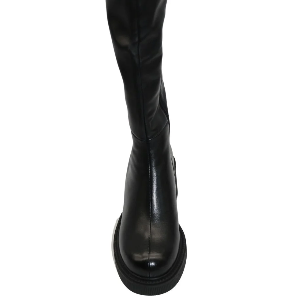 Women's black winter boots Fabio Monelli model 5126