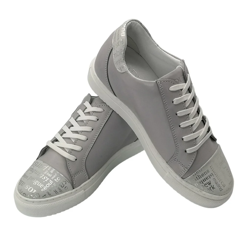 Жіночі демісезонні кеди Badura N494-437-494 з натуральної шкіри