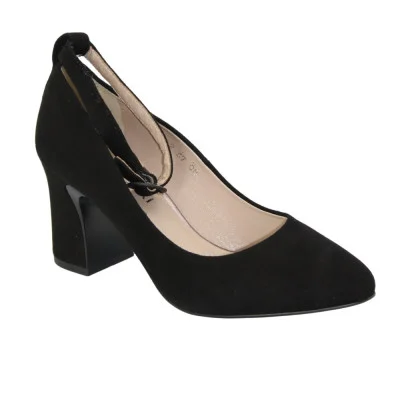 Women's black shoes Kaniowski Poland k-0489-02 5136