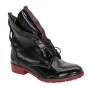 Women's black low-cut ankle boots Flisalla (Poland) model 5139