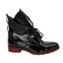 Women's black low-cut ankle boots Flisalla (Poland) model 5139