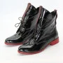 Women's black low-cut ankle boots Flisalla (Poland) model 5139