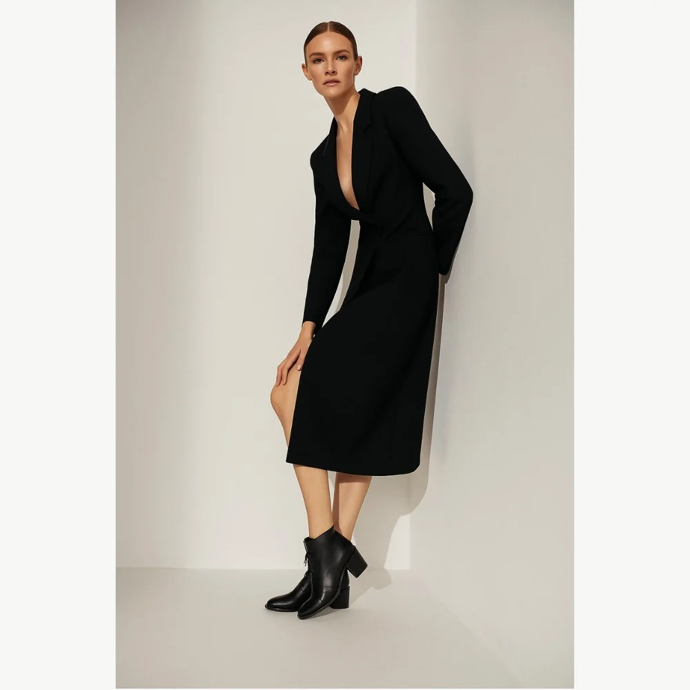 Жіночі чорні черевики Solo Femme 24722-03-c57-52 5142