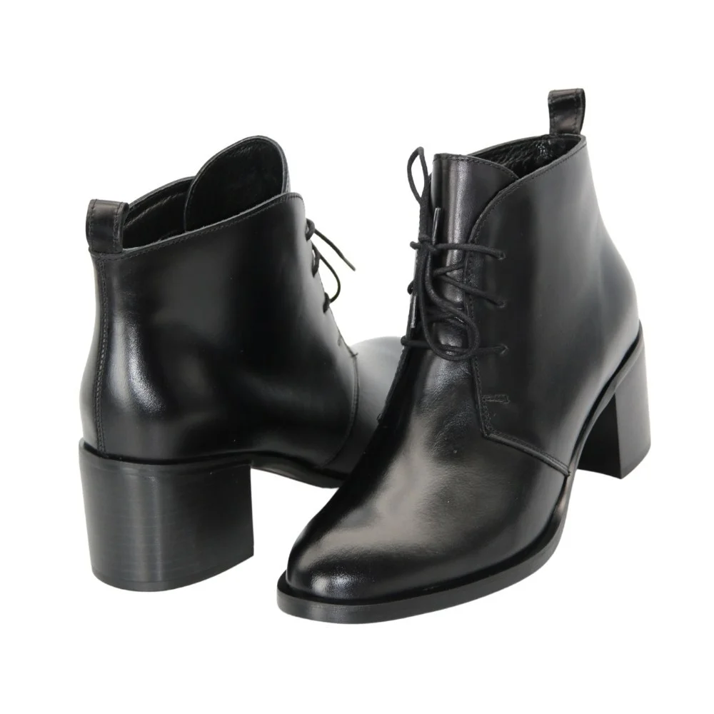 Жіночі чорні черевики Solo Femme 24722-03-c57-52 5142