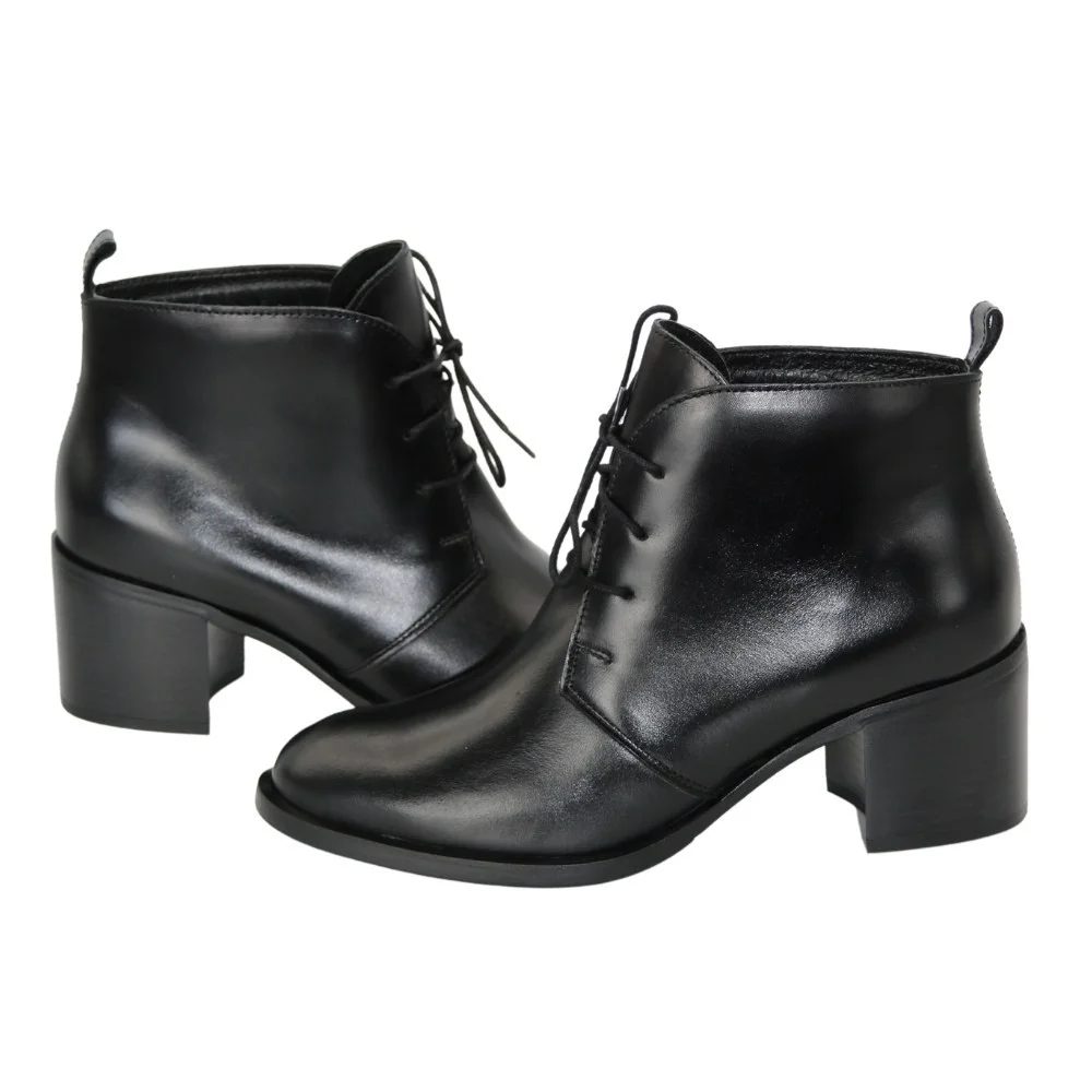 Жіночі чорні черевики Solo Femme 24722-03-c57-52 5142