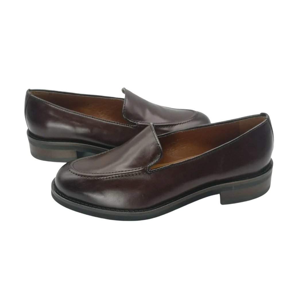 Women's brown loafers Solo Femme (Poland) model 5148