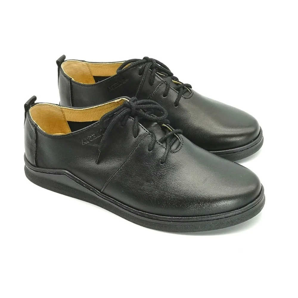 Женские черные туфли комфорт Lesta (Польша) модель 5152