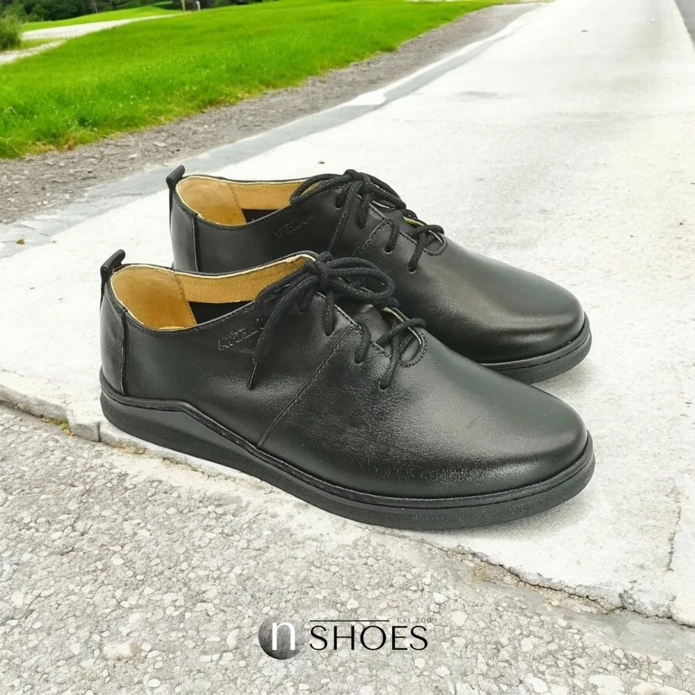 Женские черные туфли комфорт Lesta (Польша) модель 5152