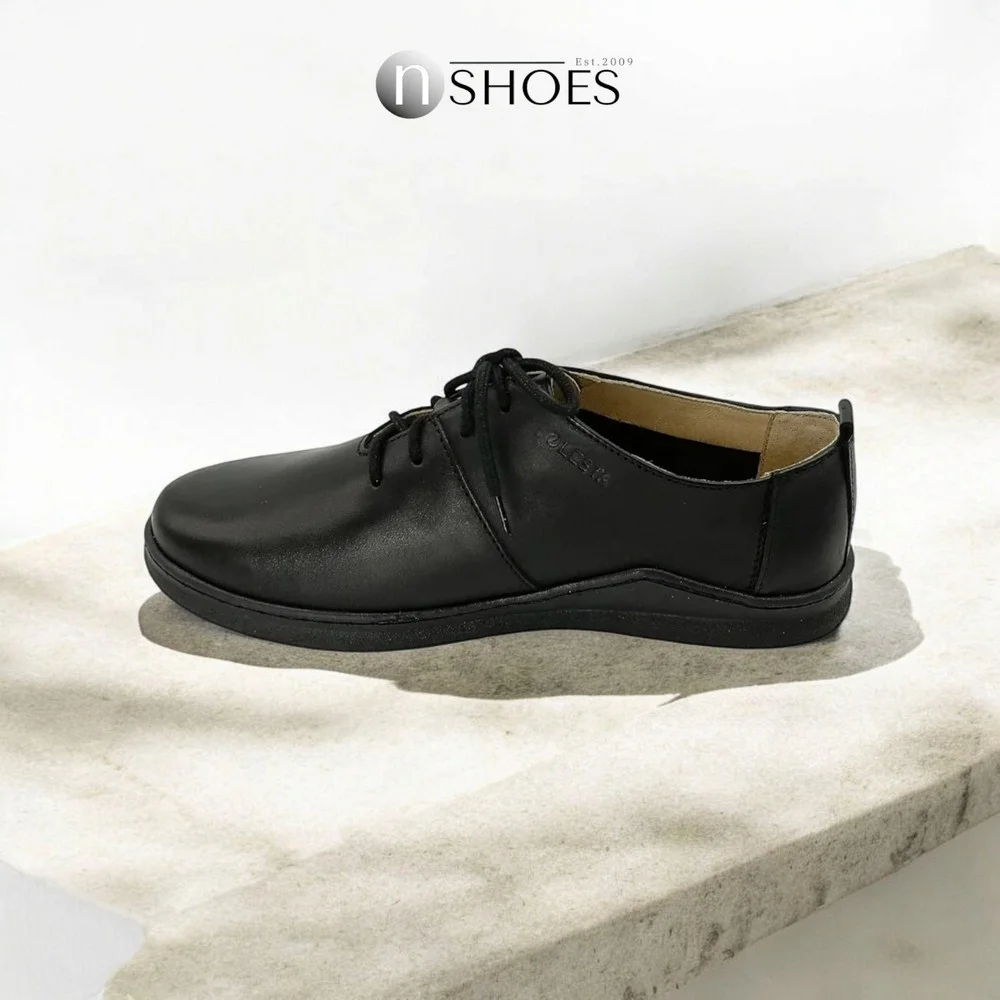 Женские черные туфли комфорт Lesta (Польша) модель 5152