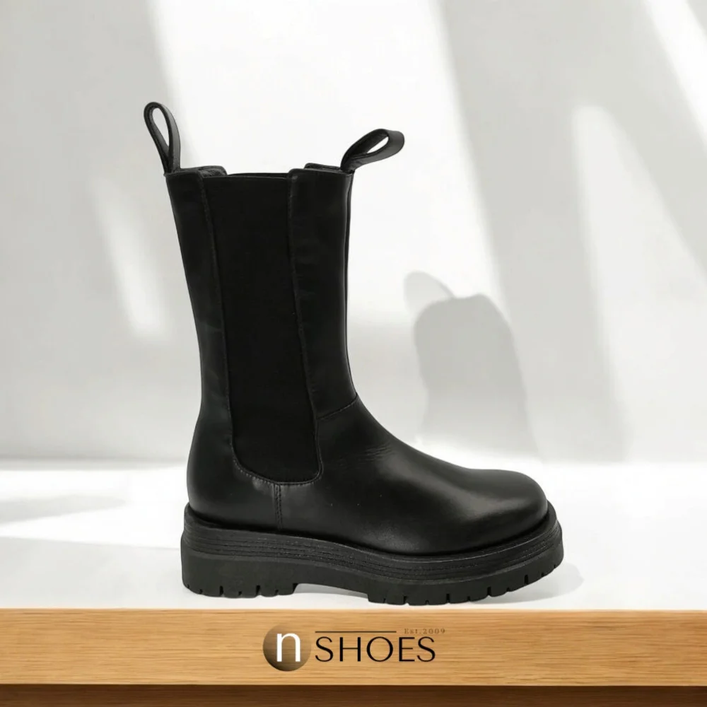 Жіночі чорні черевики Solo Femme (Польща) модель 5163