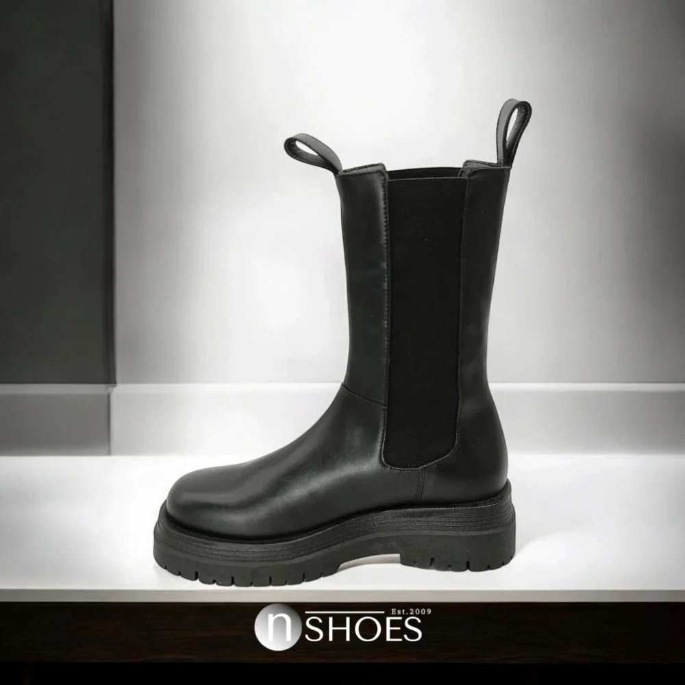 Жіночі чорні черевики Solo Femme (Польща) модель 5163