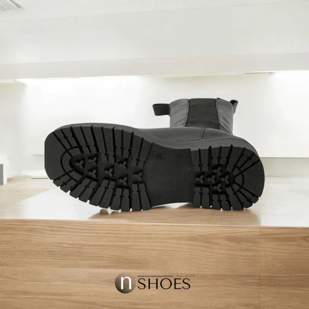 Жіночі чорні черевики Solo Femme (Польща) модель 5163