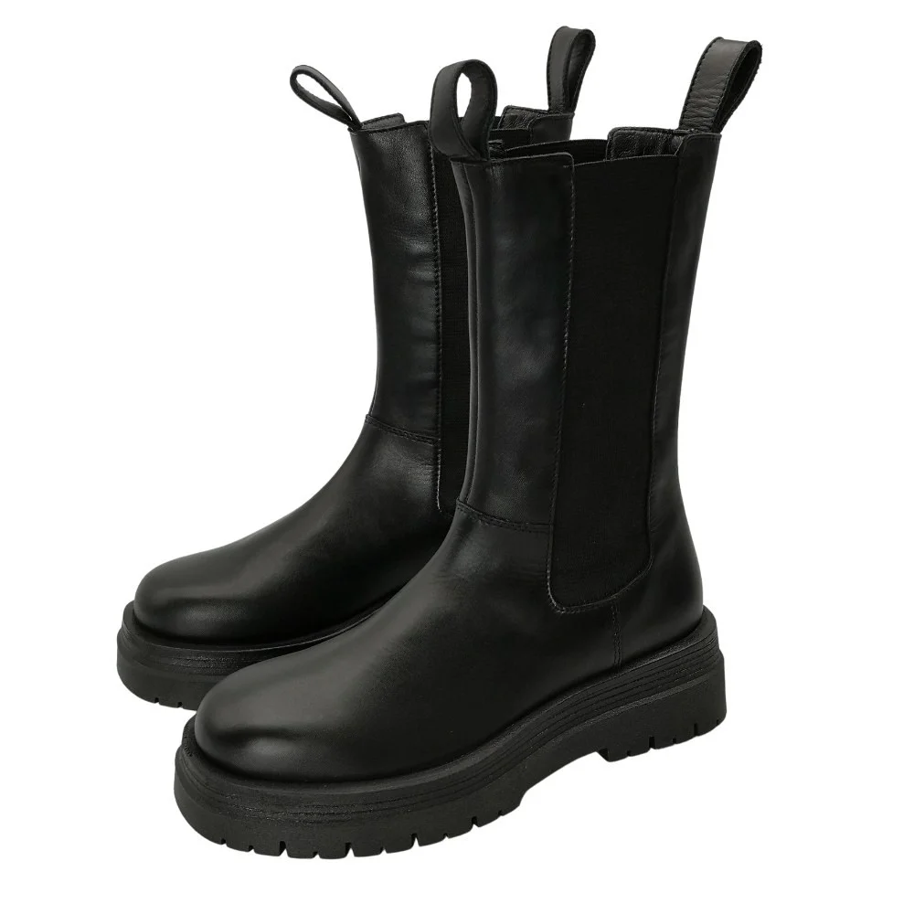 Жіночі чорні черевики Solo Femme (Польща) модель 5163