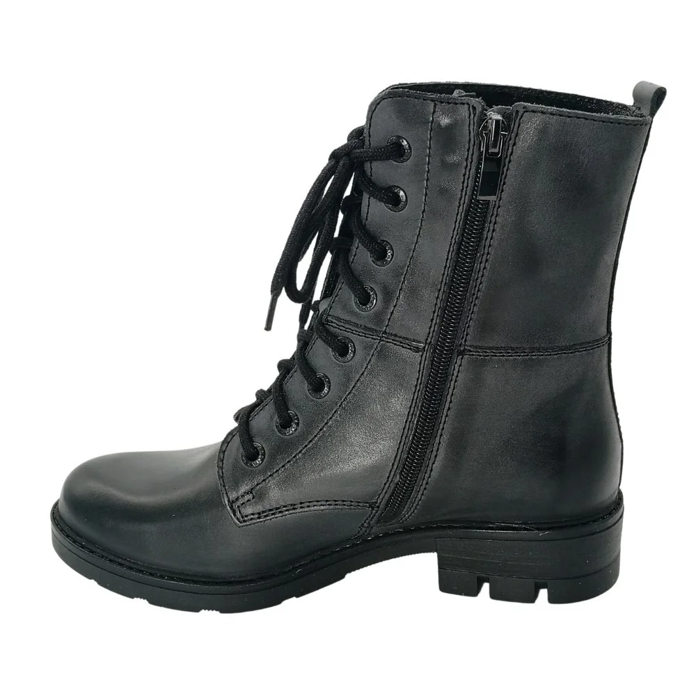 Женские серые ботинки демисезонные Lesta (Польша) модель 5169