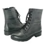 Женские серые ботинки демисезонные Lesta (Польша) модель 5169