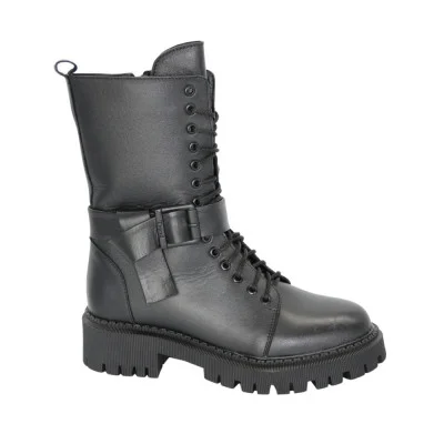 Women's black boots Lonza Turkey 340-3591-ls 5181