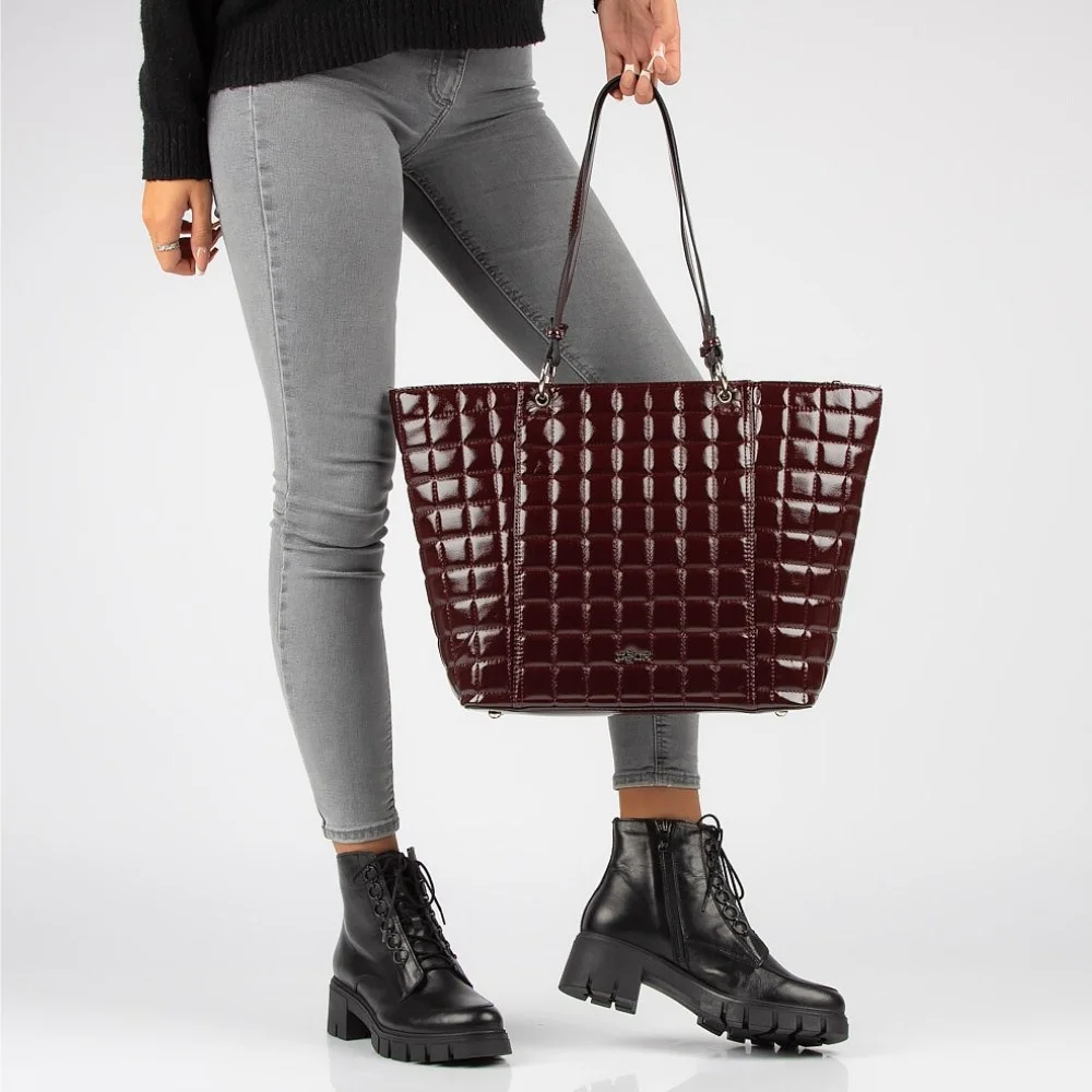 Жіночі модні чорні черевики Simen 4477a-faeda czarna модель 5388-5191