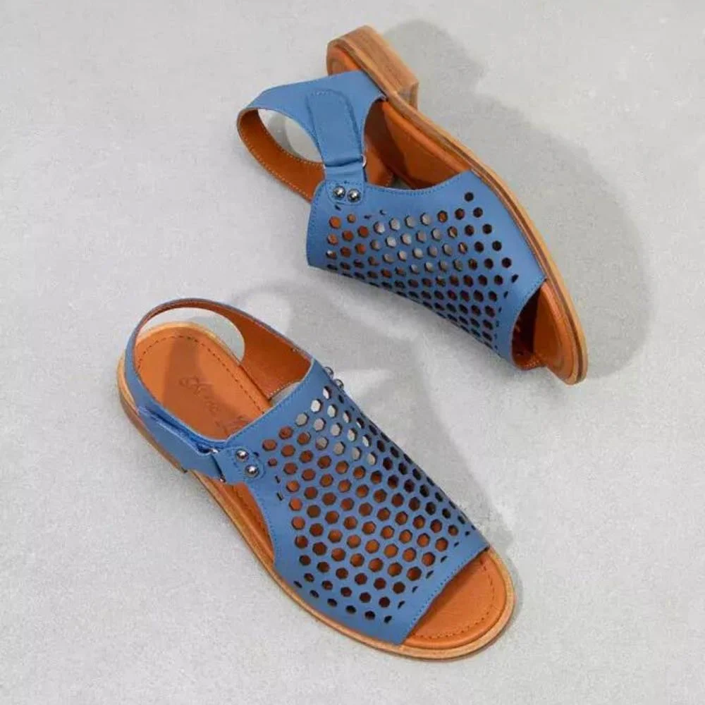 Женские синие босоножки Anna Lucci (Турция) модель 5212