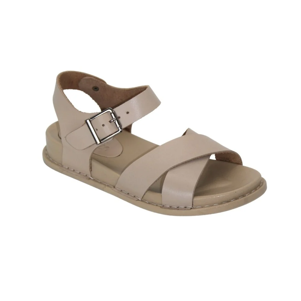 Women's beige sandals Lonza (Turkey) model 5215