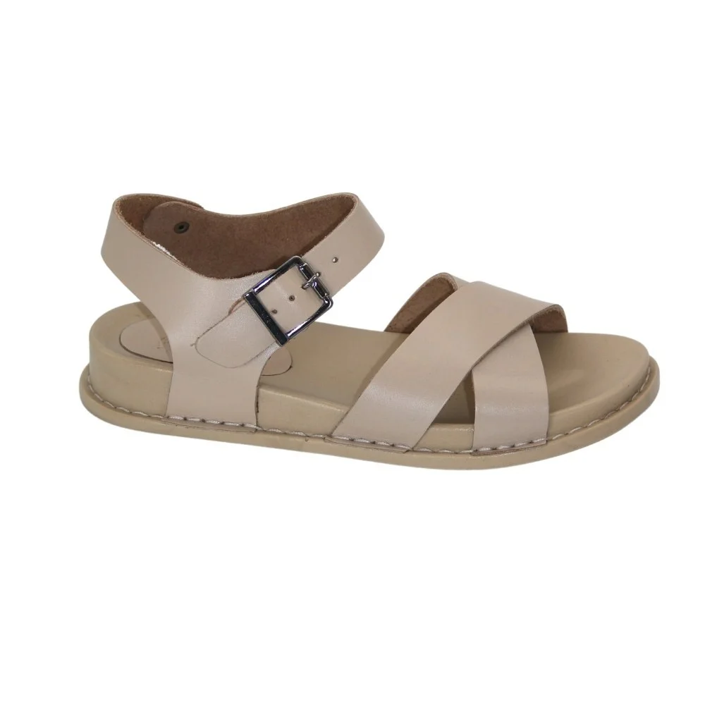 Women's beige sandals Lonza (Turkey) model 5215