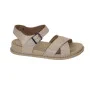 Women's beige sandals Lonza (Turkey) model 5215