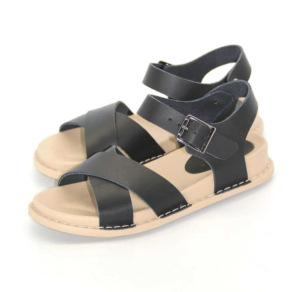 Жіночі чорні босоніжки Lonza (Туреччина) модель 5216