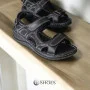 Women’s Black Sandals Lonza 176753 2051 BLACK KOGA Genuine Leather
