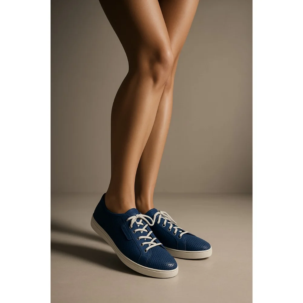 Женские синие кеды Lesta 4366-1-3494 из Польши