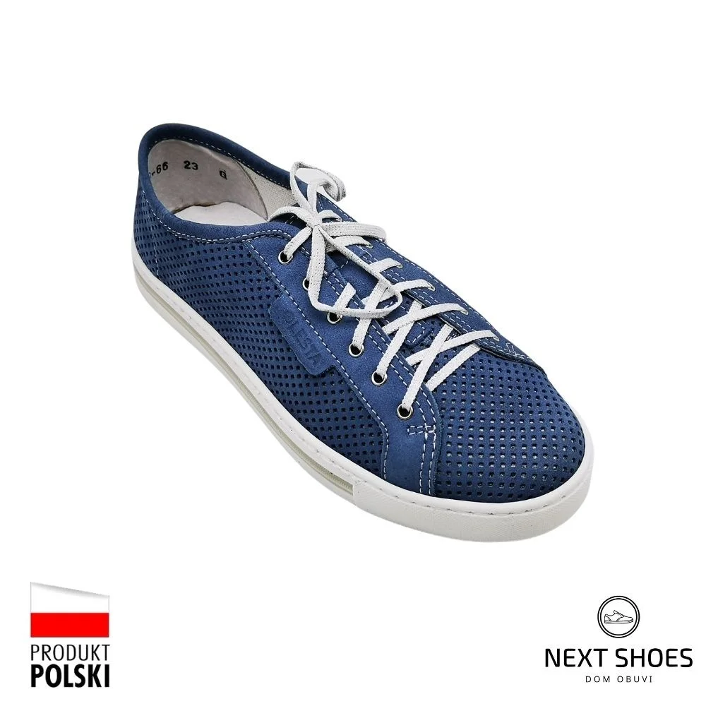 Женские синие кеды Lesta 4366-1-3494 из Польши