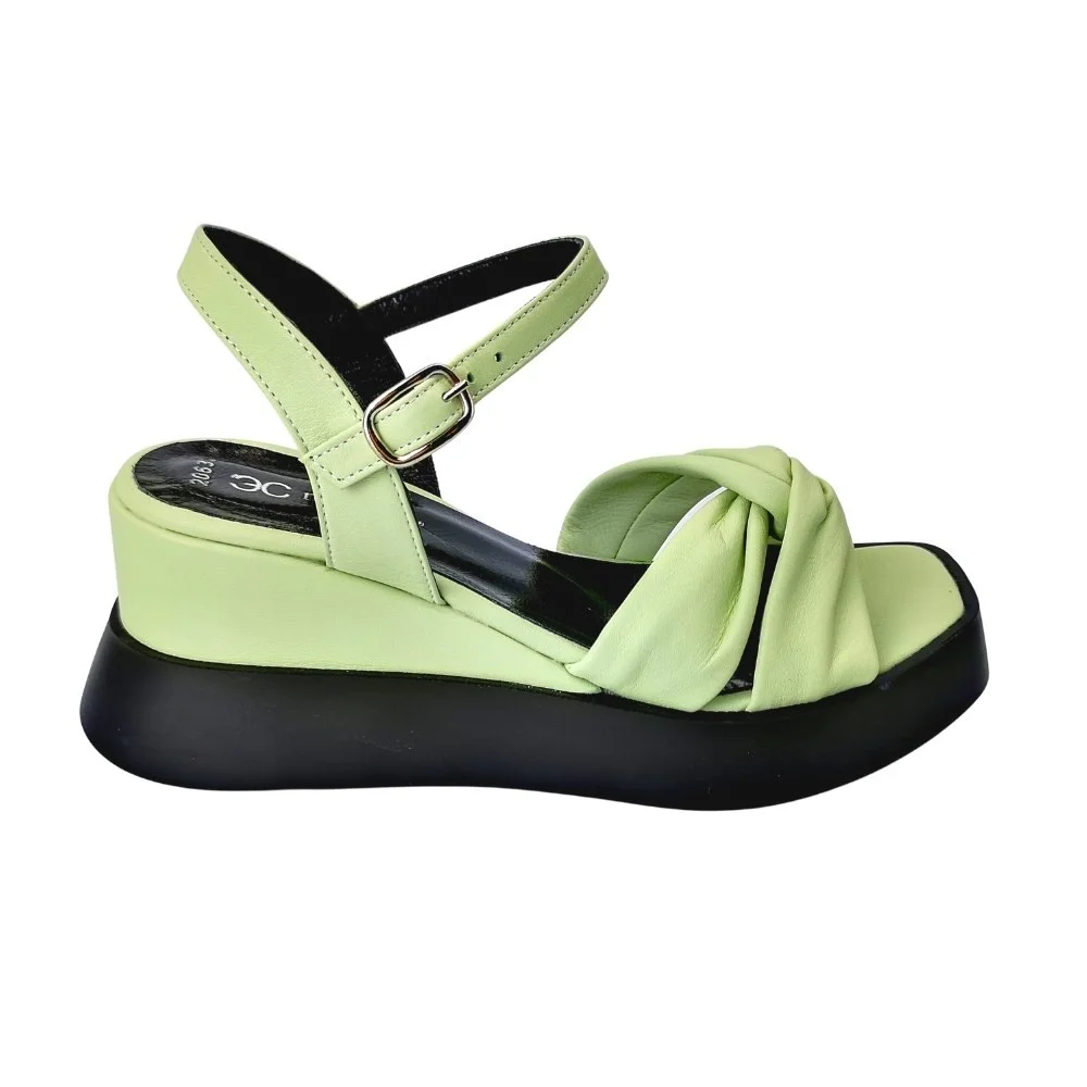 Sandals for women lime Marsel (Turkey) model 4957