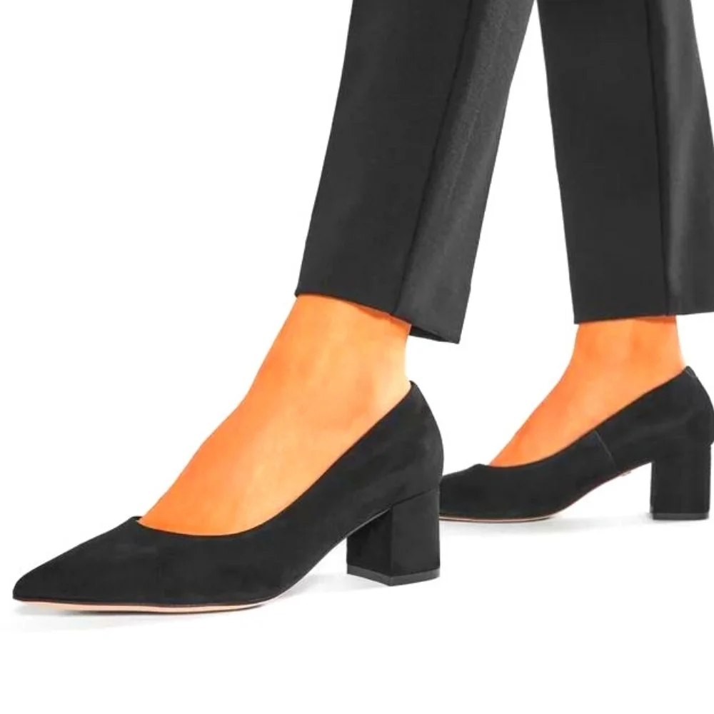 Women's black shoes Solo Femme (Poland) model 4964