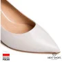 Women's white shoes Solo Femme (Poland) model 4966