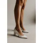 Women's white shoes Solo Femme (Poland) model 4966