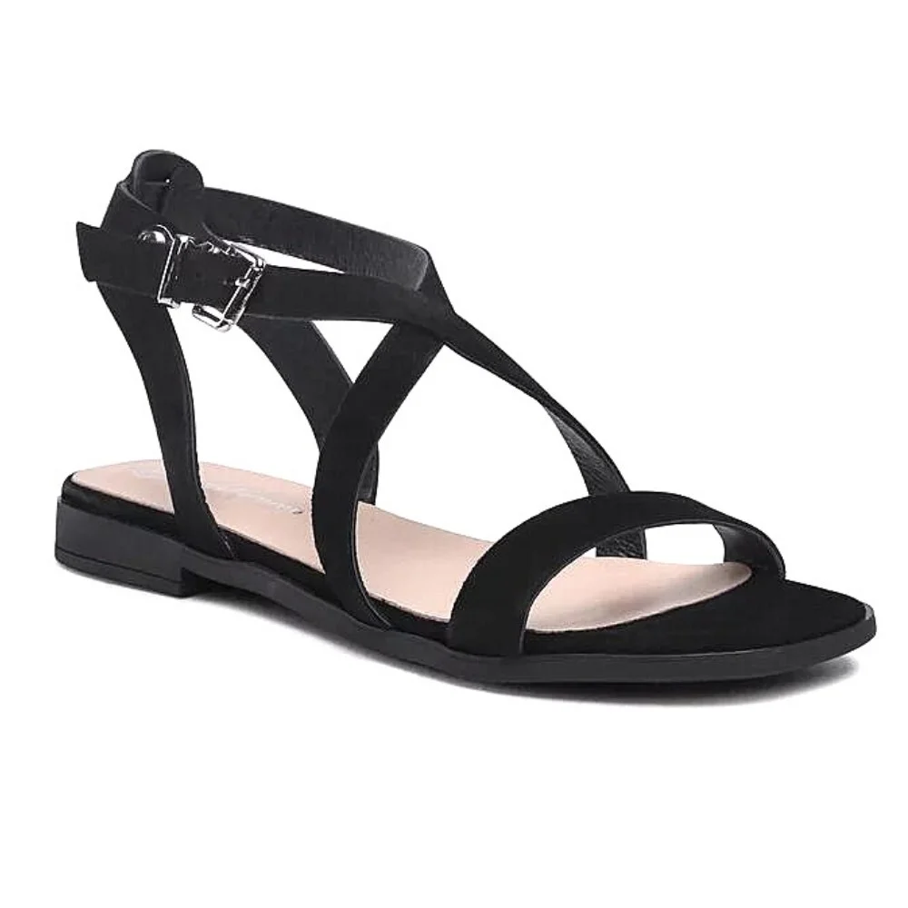 Black gladiator sandals Solo Femme 75801-01-g70-000-07-00 4971