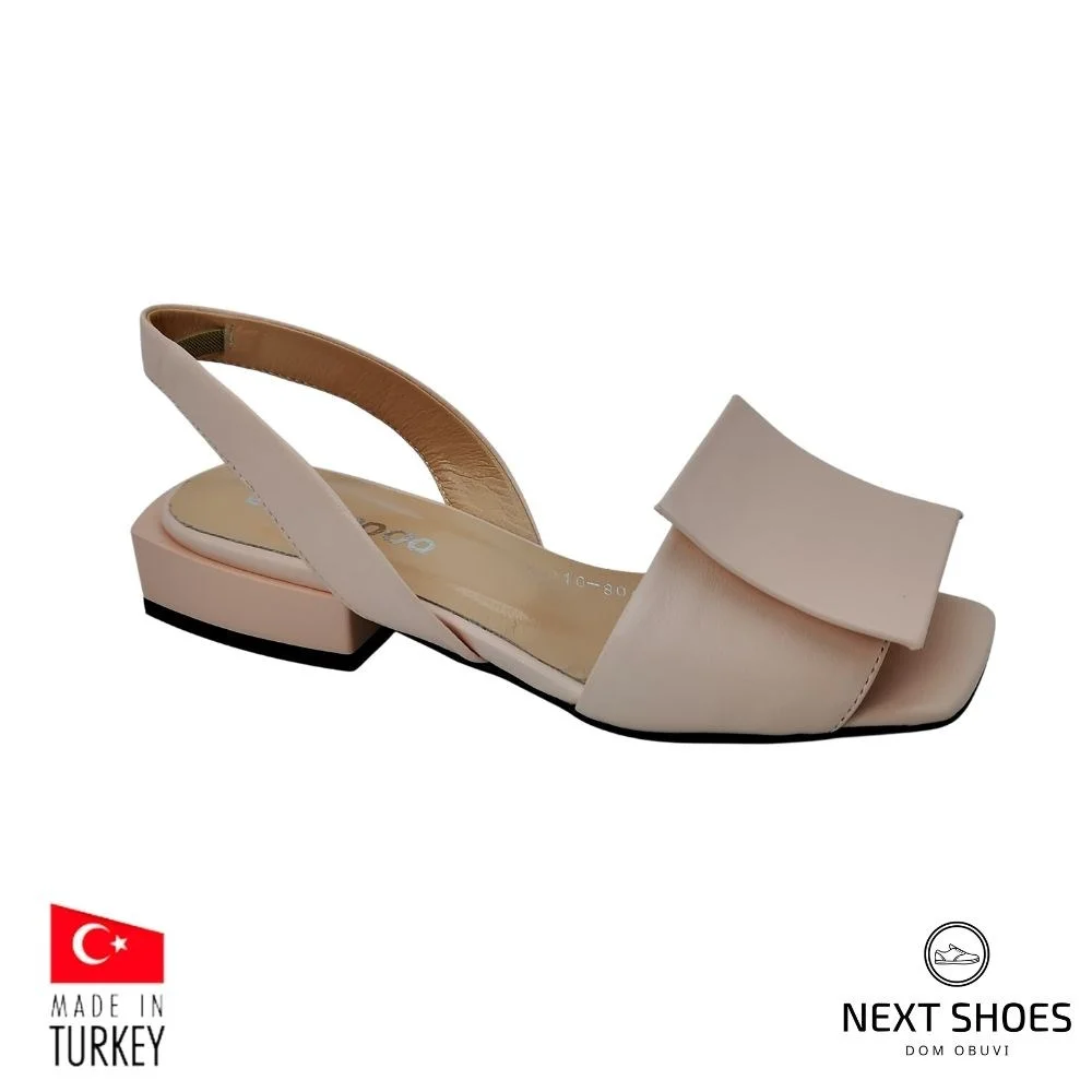 Sandals female pink Evromoda (Turkey) model 4974