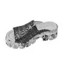 Шлепанцы женские белые Evromoda (Турция) модель 4977