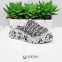 Шлепанцы женские белые Evromoda (Турция) модель 4977
