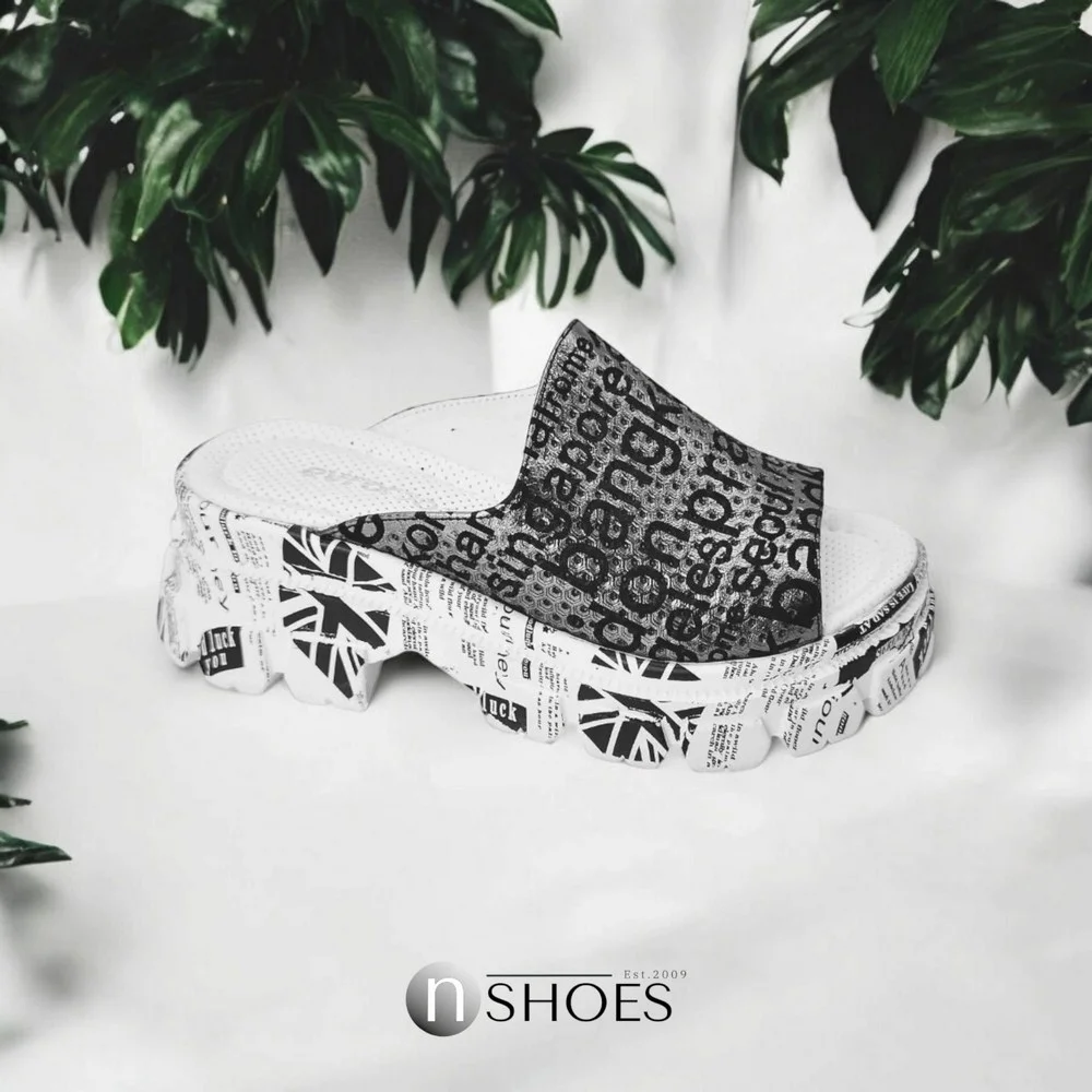 Шлепанцы женские белые Evromoda (Турция) модель 4977