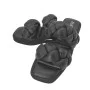 Slippers female black Magza (Turkey) model 4988