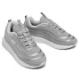 Sneakers female silver Kangaroos  (USA) smodel 5044