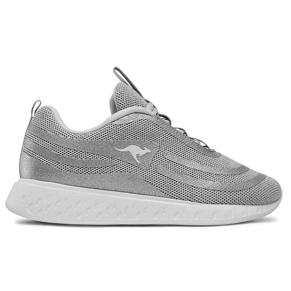 Sneakers female silver Kangaroos  (USA) smodel 5044