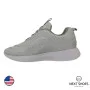 Sneakers female silver Kangaroos  (USA) smodel 5044