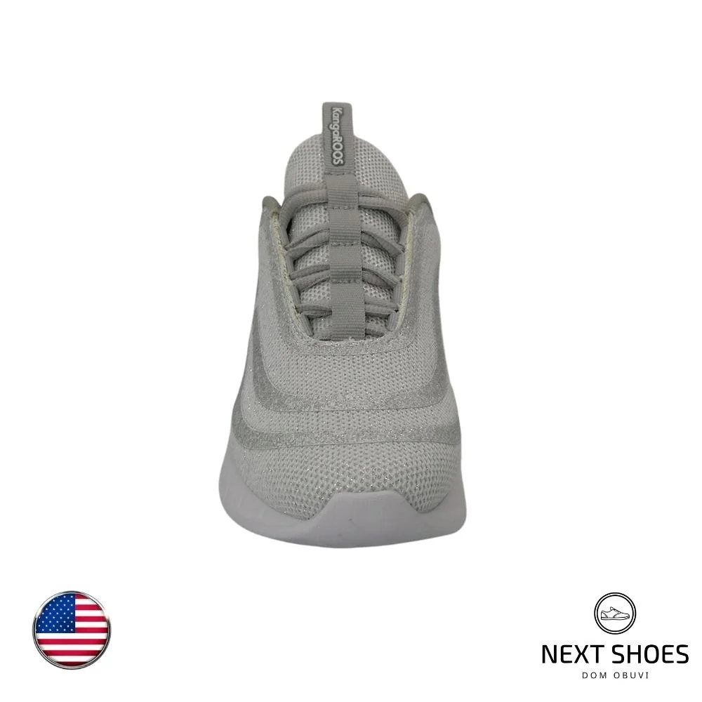 Sneakers female silver Kangaroos  (USA) smodel 5044